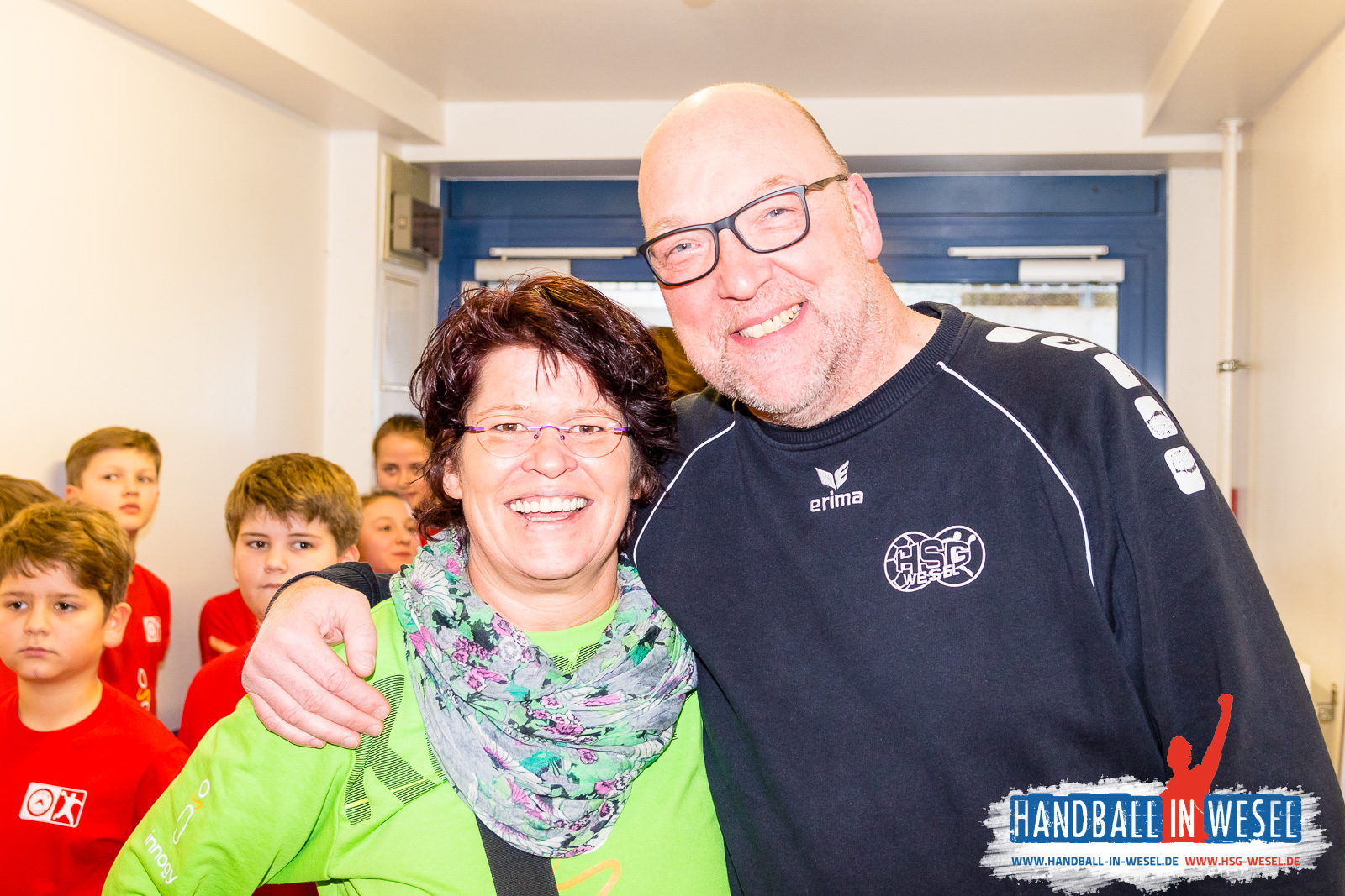 HSG Wesel E-Jugend / Einlaufkids TUSEM Essen 2017